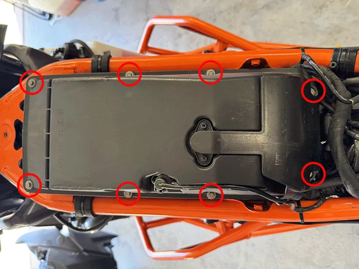 KTM 1290 Adventure air box cover