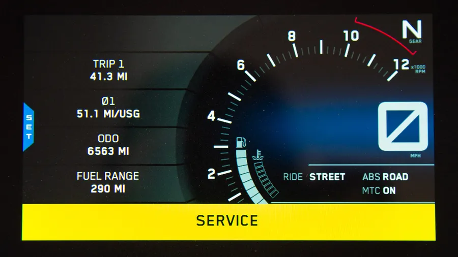 KTM 1290 Adventure R Dash