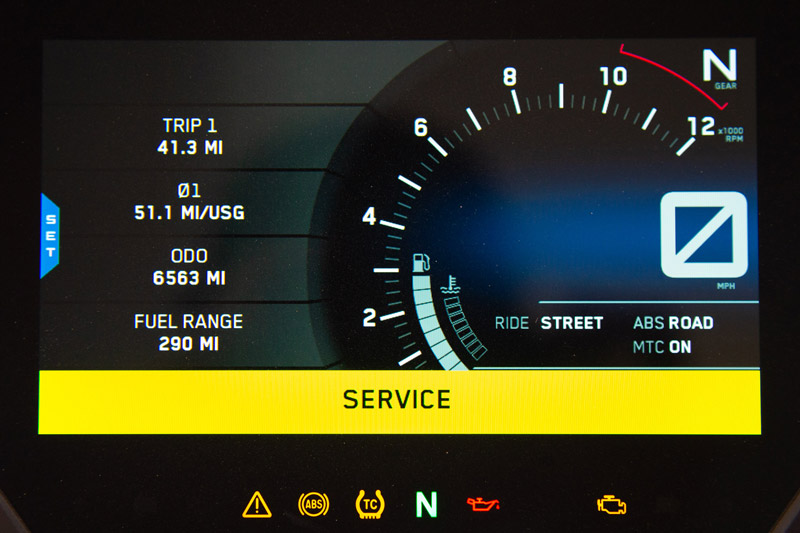 KTM 1290 Adventure R Key Dash