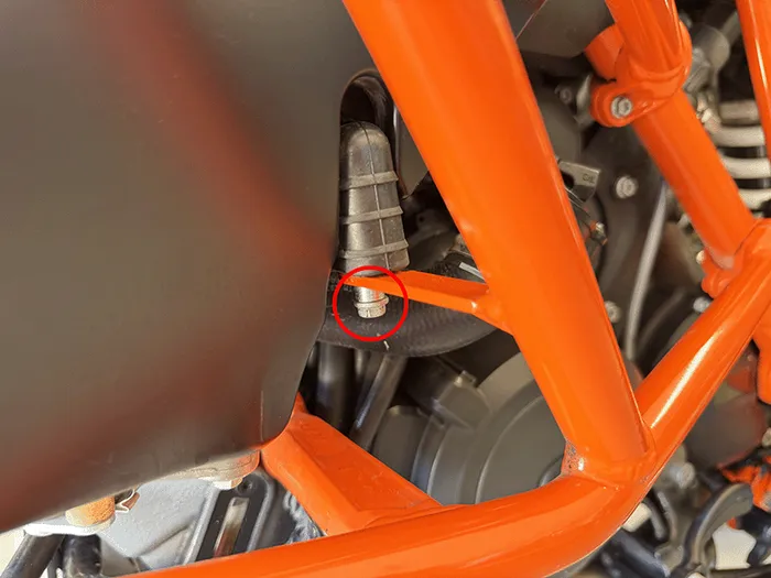 KTM 1290 Adventure fuel tank side bumpers