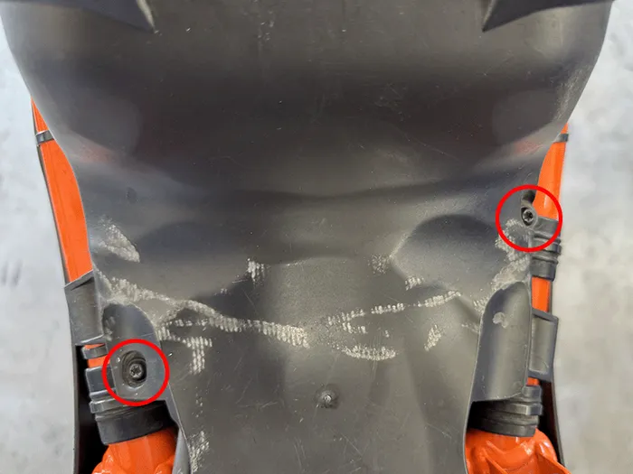 KTM 1290 Adventure plastic shroud air filter cover