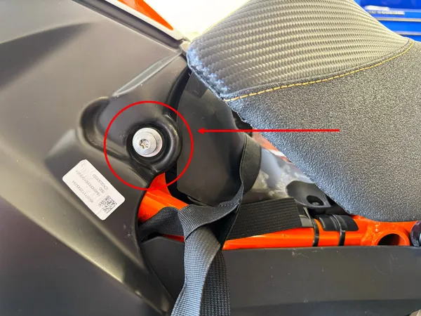 KTM 1290 Adventure seat lugs and posts