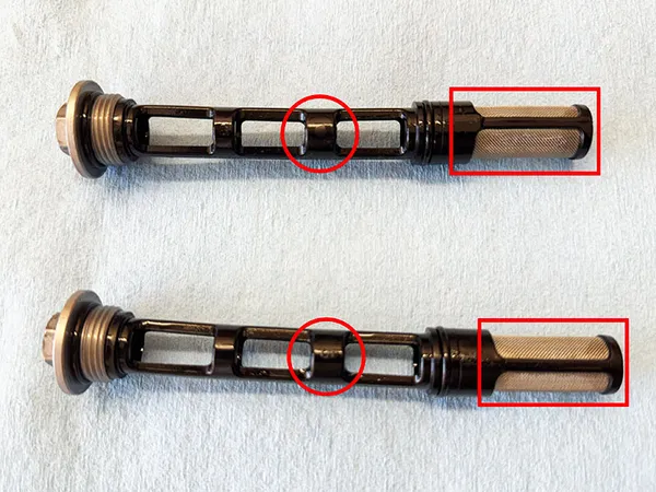 KTM 1290 Adventure Remove oil drain screens